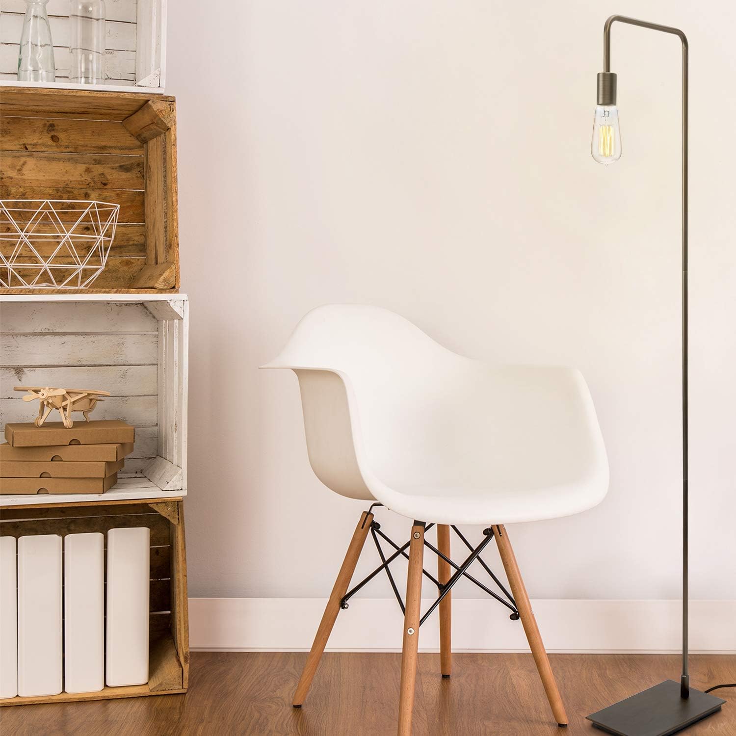 Get Special Price 40W Edison Light Bulbs - Clear Glass, 40 Watt, Warm White (2200K), E26 / Medium Base, Old Fashioned Filament, 120V, Teardrop Type ST18, Vintage Style Decorative Incandescent Lightbulb - Set of 4