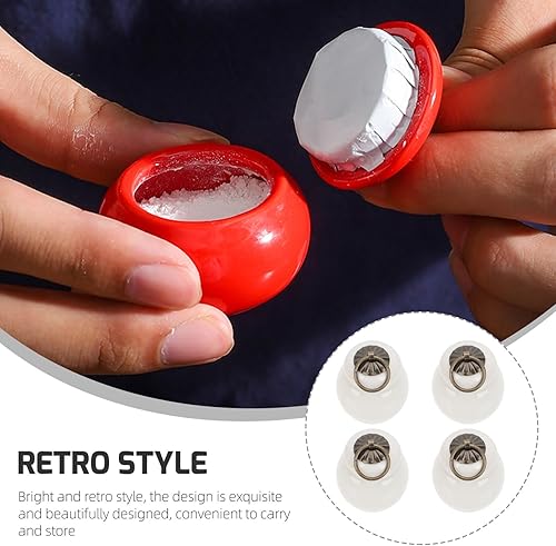 Miniatura 3 de 4 unidades de dispensador de té de té, recipientes de almacenamiento de decoración de tarro de caramelo con tapa, recipiente de té de porcelana para