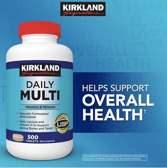 KIRKLAND Signature Daily Multi, 500 Tablets
