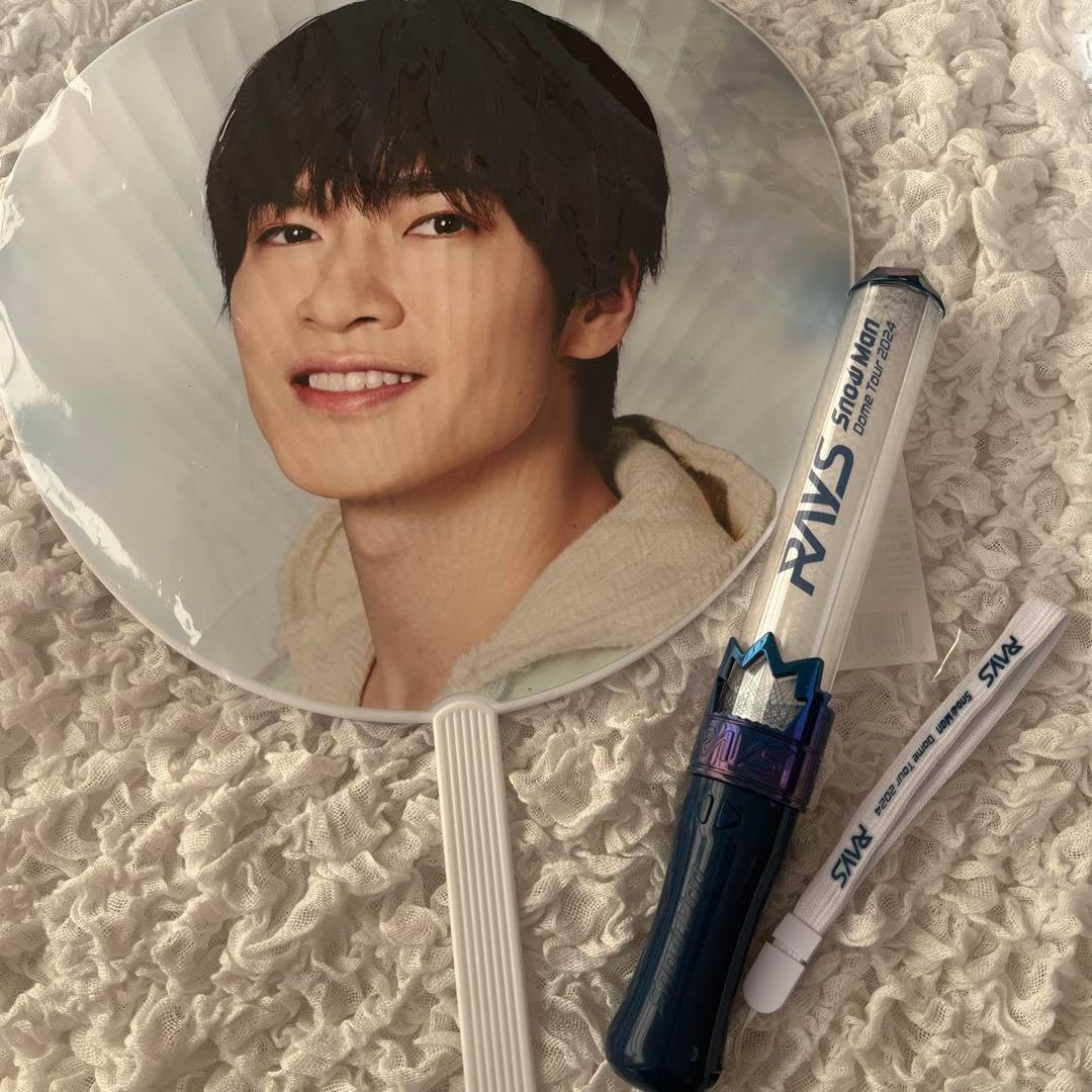 SnowMan ON ペンライト うちわ SnowMan 深澤辰哉 うちわ RAYS ペン