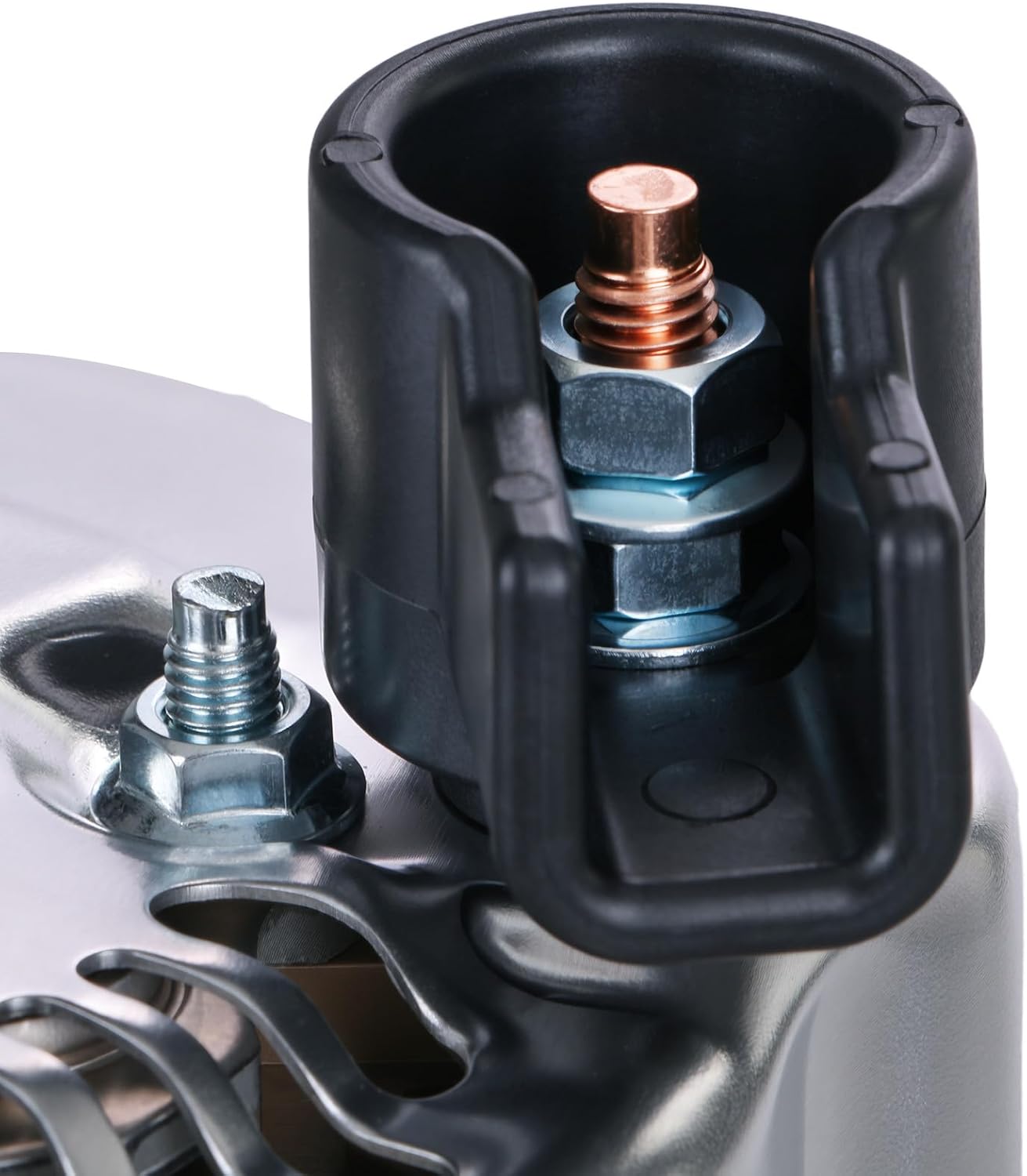 Alternator Replacement Compatible With 1991-1998 Jeep Wrangler Cherokee, 1993-1998 Jeep Grand Cherokee L6, 1991-1992 Comanche L4 2.5L, 1997-1998 Dodge Dakota, 12V 56005685 56005685AB 13341 13341N