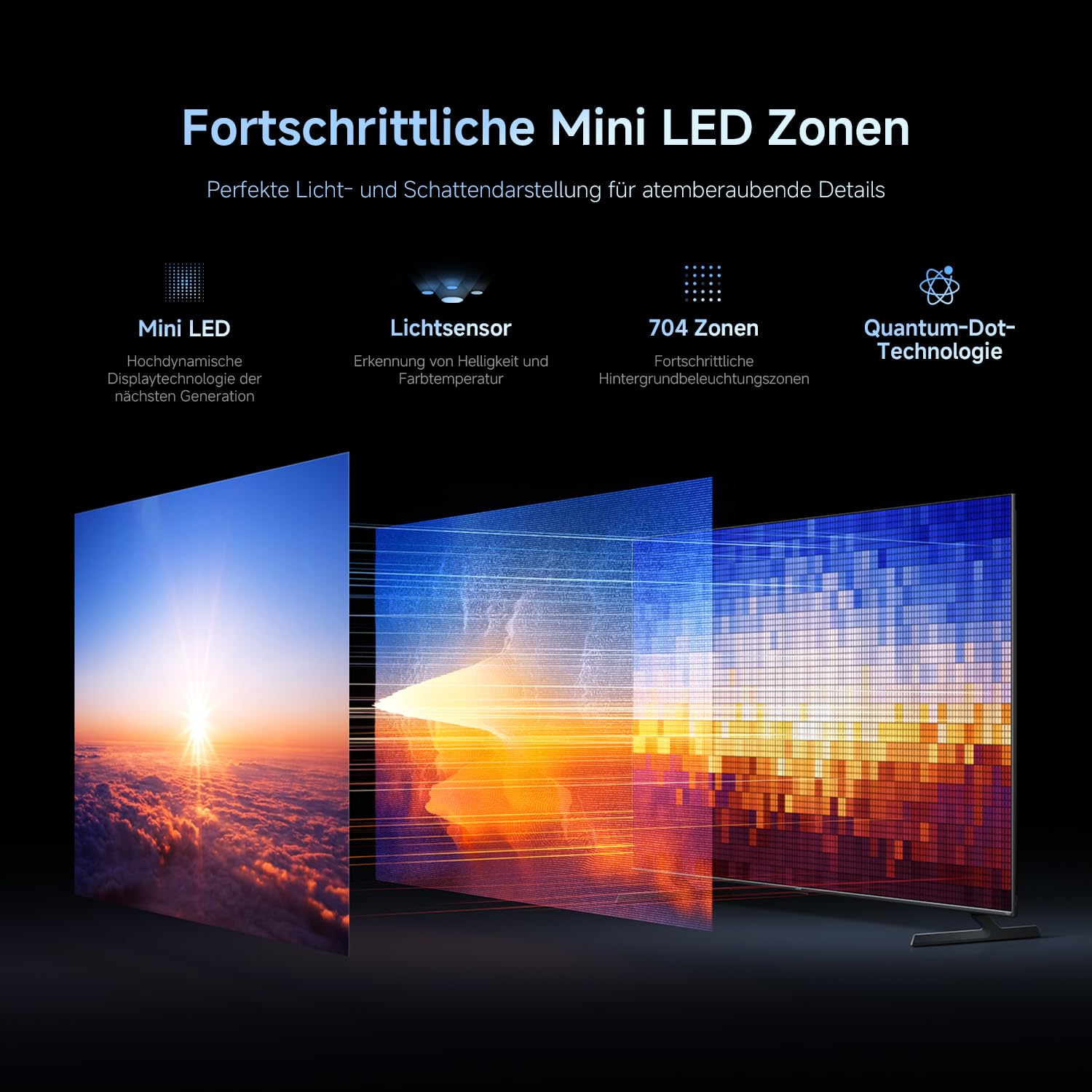 XIAOMI TV S Pro Mini LED 75, Smart TV, 4K QLED 144Hz Google TV, Dolby Atmos