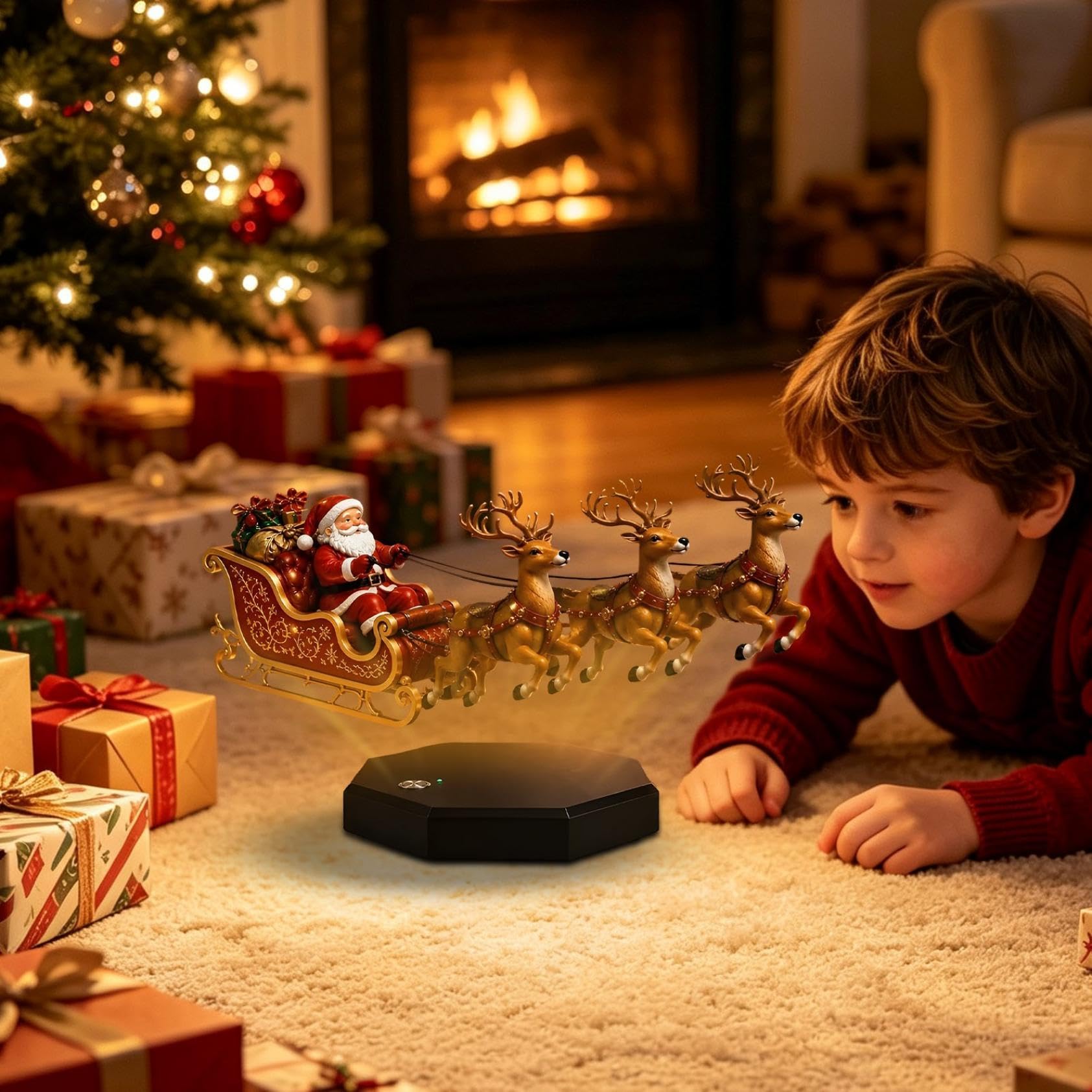 Slitta di Babbo Natale Galleggiante