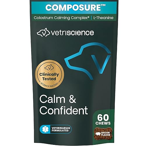 VetriScience Clinically Tested Composure Calm & Confident Chews for Dogs