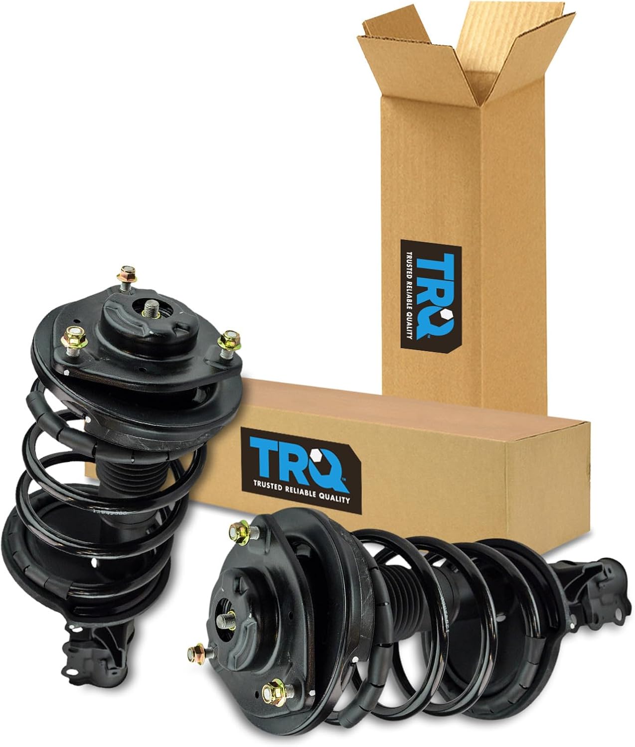 TRQ Front Strut and Spring Assembly Set 2 Piece Compatible with 2006-2010 Kia Optima