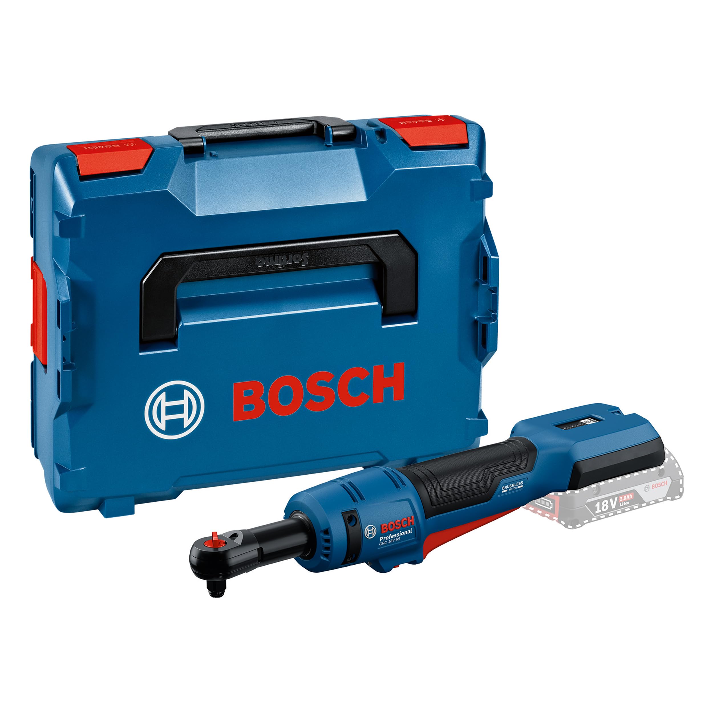 Bosch Professional 18V System llave de crique a batería GRC 18V-60 (incl. L-BOXX)