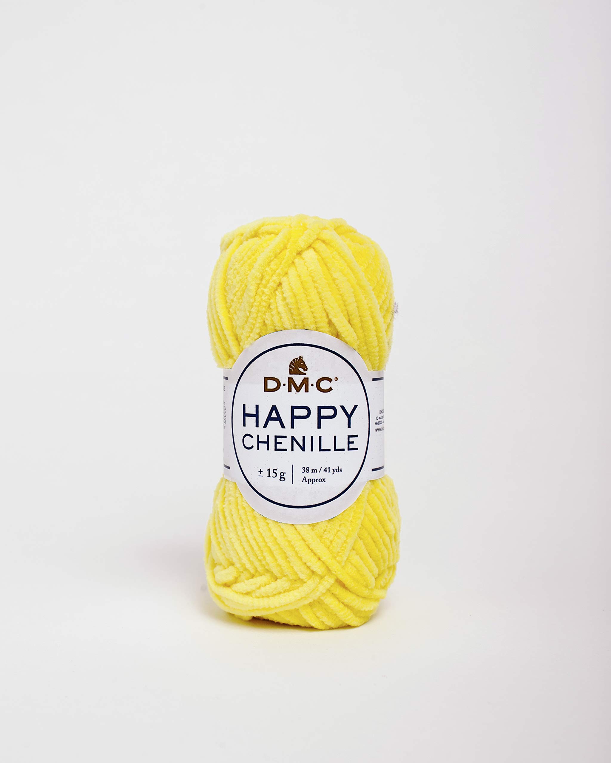 DMC - Happy Chenille - Knitting and Crochet Yarn | Amigurumis - Velvet Effect | Certified Oeko-Tex Standard 100