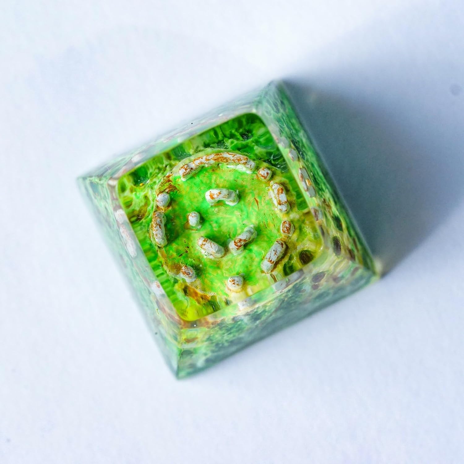 Stonehenge Artisan Keycap R1 SA Profile Custom Ritual Keycaps 1U ESC Handmade Gaming Ritual Resin Key Cap Cherry MX Switch Compatible Mechanical Keyboard Lover Gift