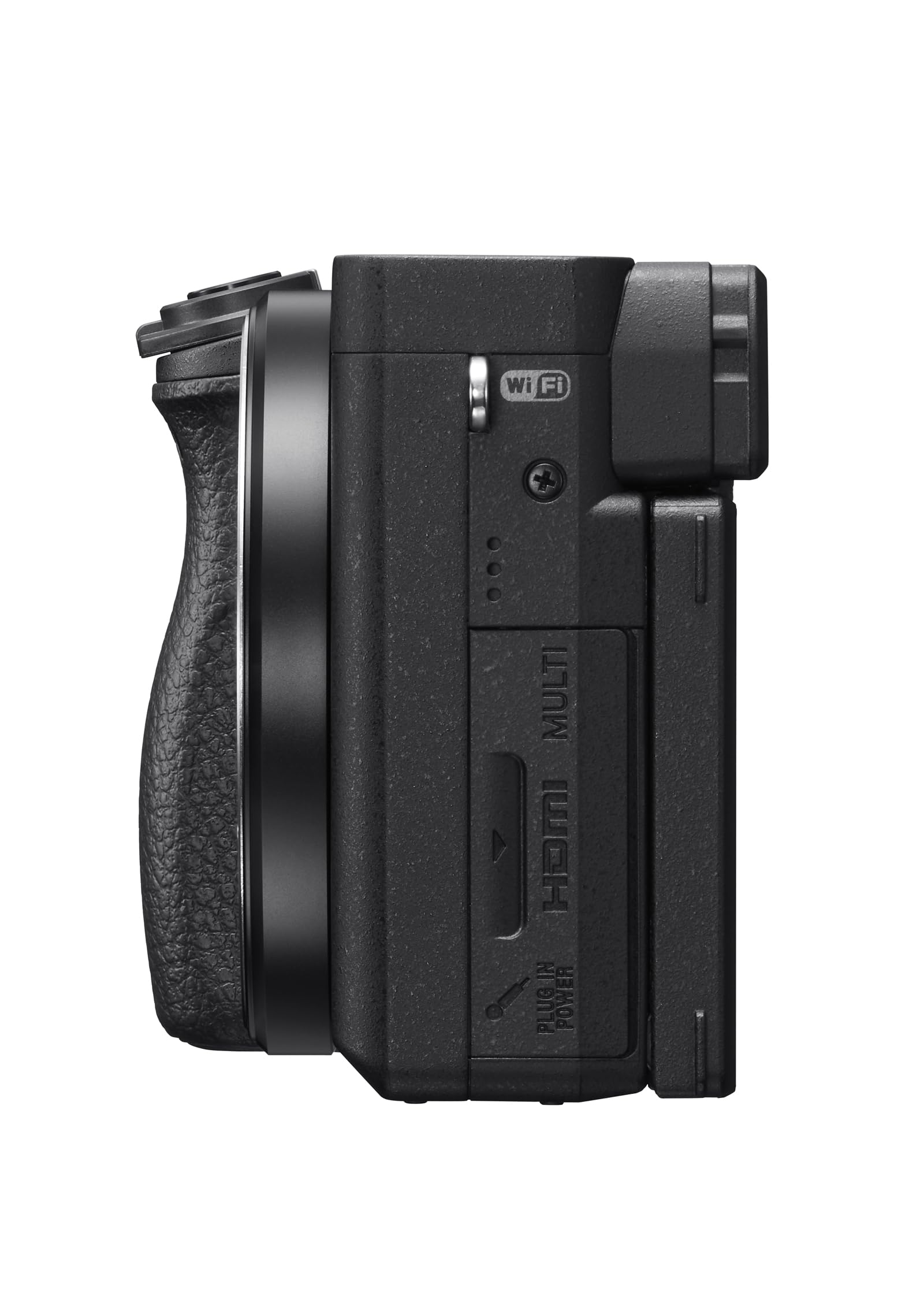Sony Alpha 6400 (APS-C) Fotocamera con obiettivo 16-50 mm – Autofocus con rilevamento degli occhi da 0,02 s, video 4K, display ribaltabile, ideale per vlogging, fotografia e viaggi