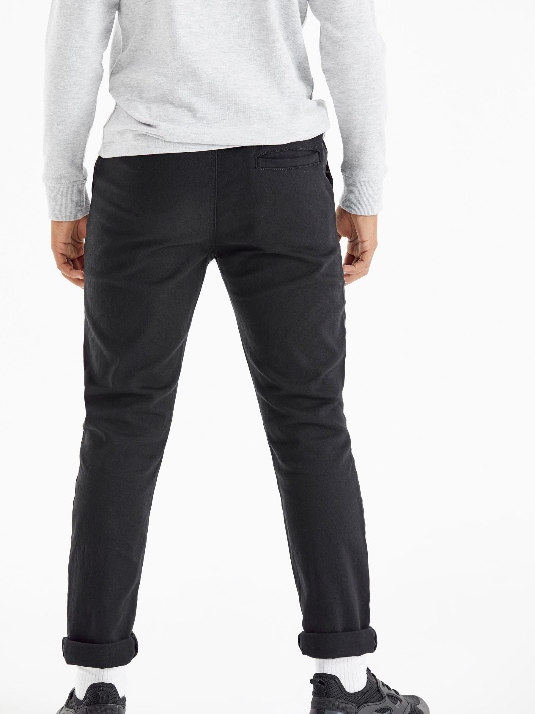 NEXT Niños Pantalones sin Cierres con Cintura de canalé y Corte estándar