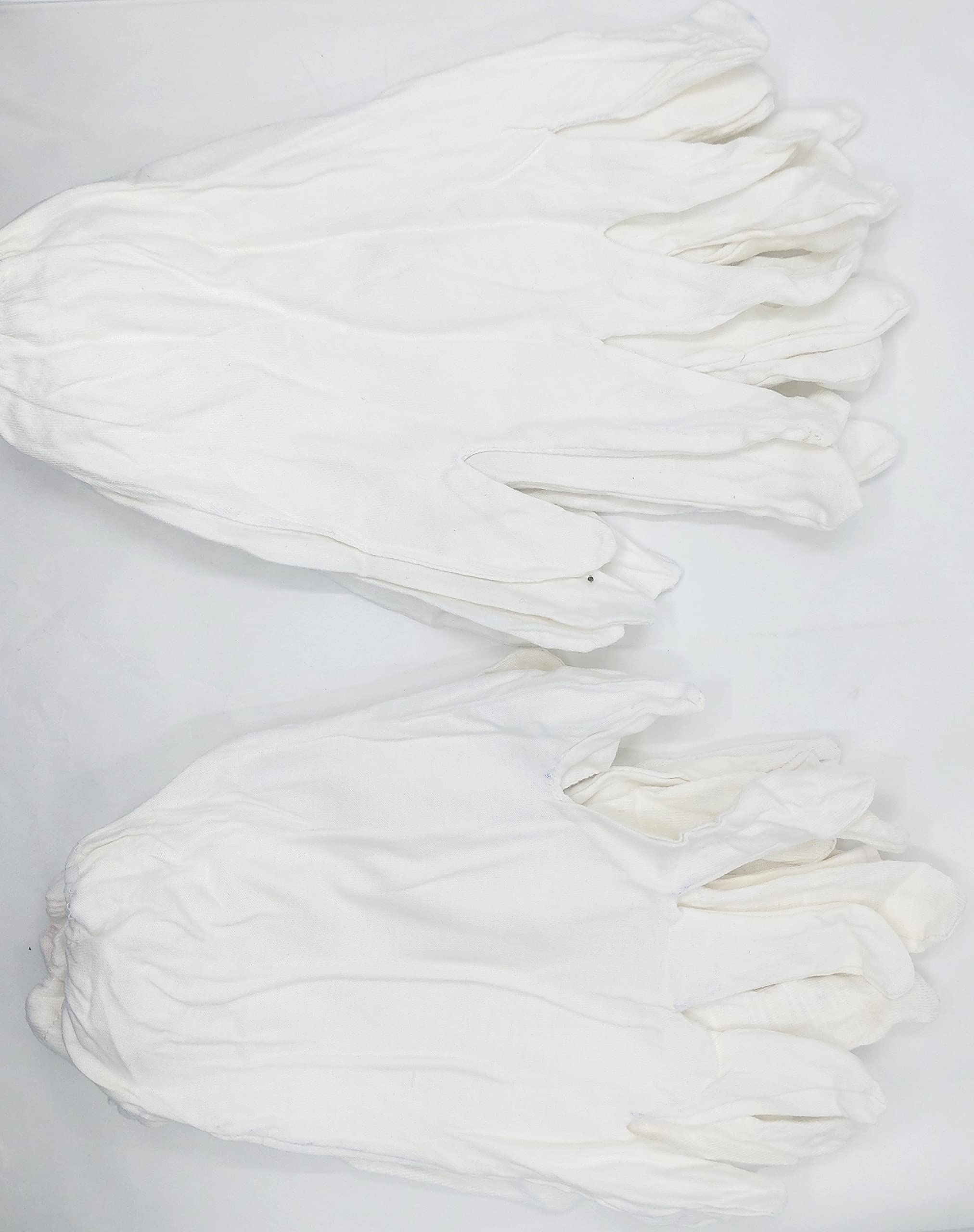URBAN HAAT cotton washable multiuser hand gloves Pack of 60 1