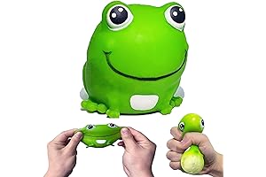 Squishy Frog Stress Balls for Comfort, Stretch, and Party Cheer