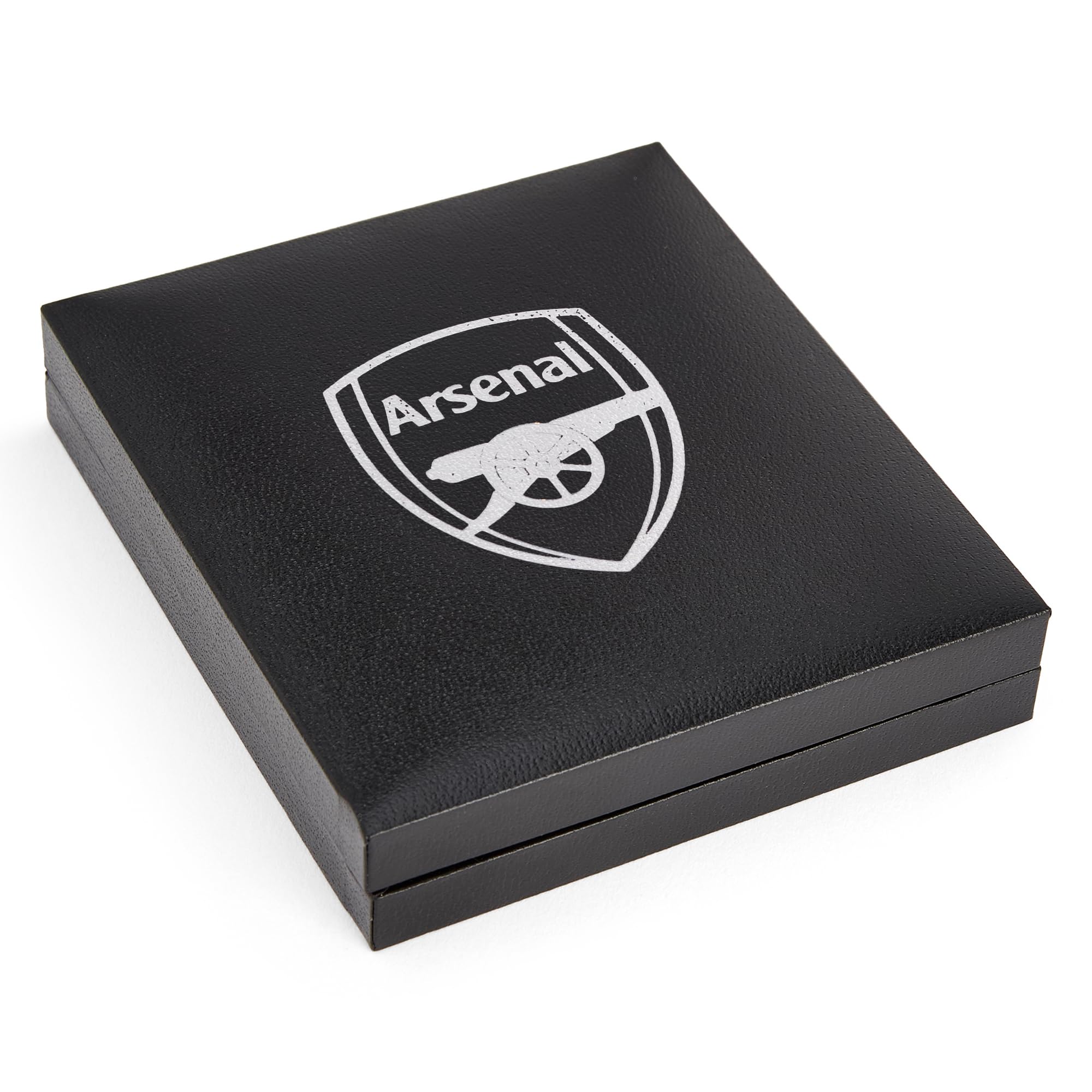 Collana ufficiale dell'Arsenal FC – Ciondolo in acciaio inox con stemma dei Gunners – Merchandise da calcio da uomo – in confezione regalo