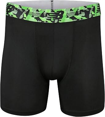 New Balance Men's Ultra Soft Performance 6 Boxer Briefs with No Fly (3 Pack)