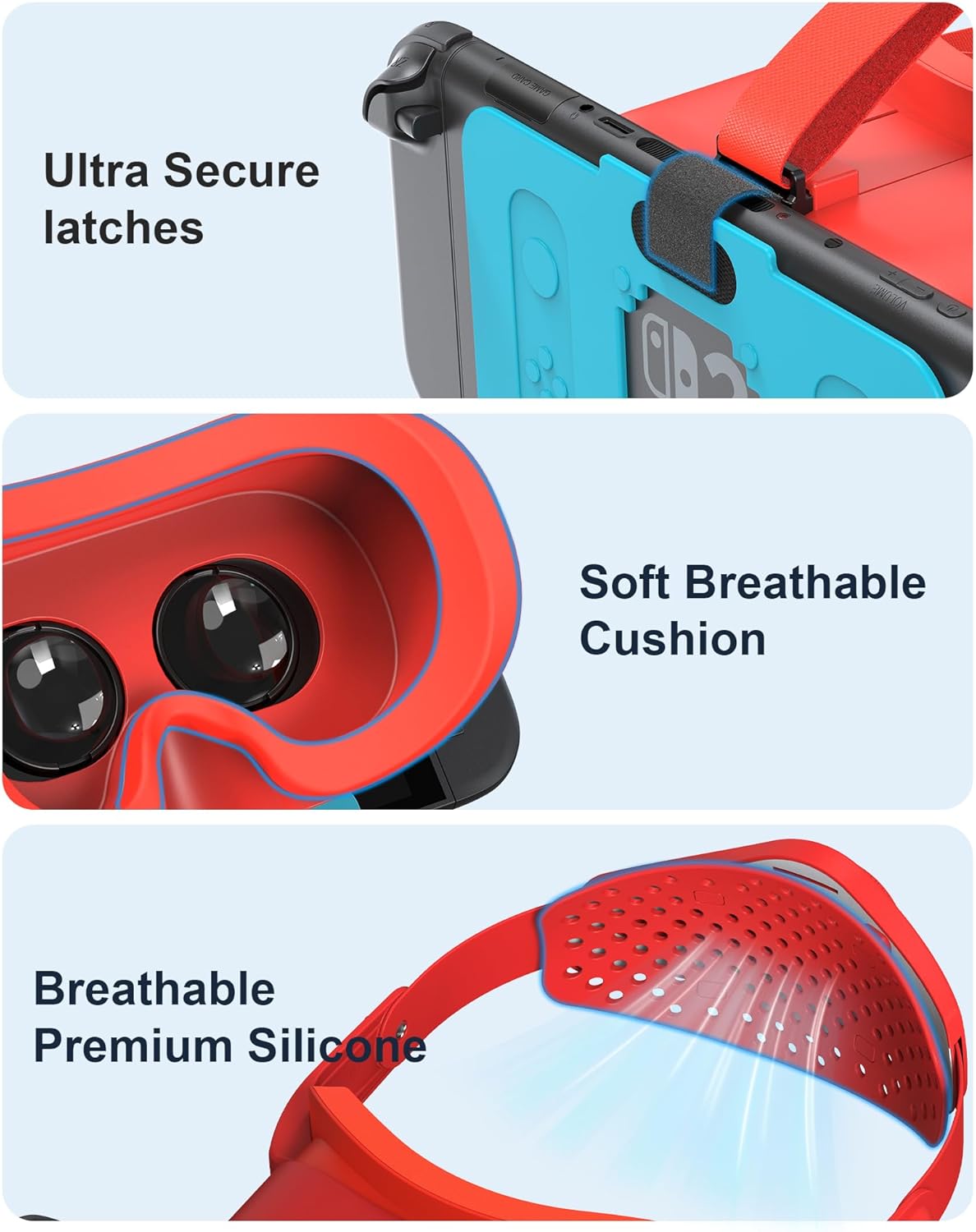 سماعة الواقع الافتراضي المطورة لجهاز نينتندو سويتش 2 ، نظارات ... - view 6