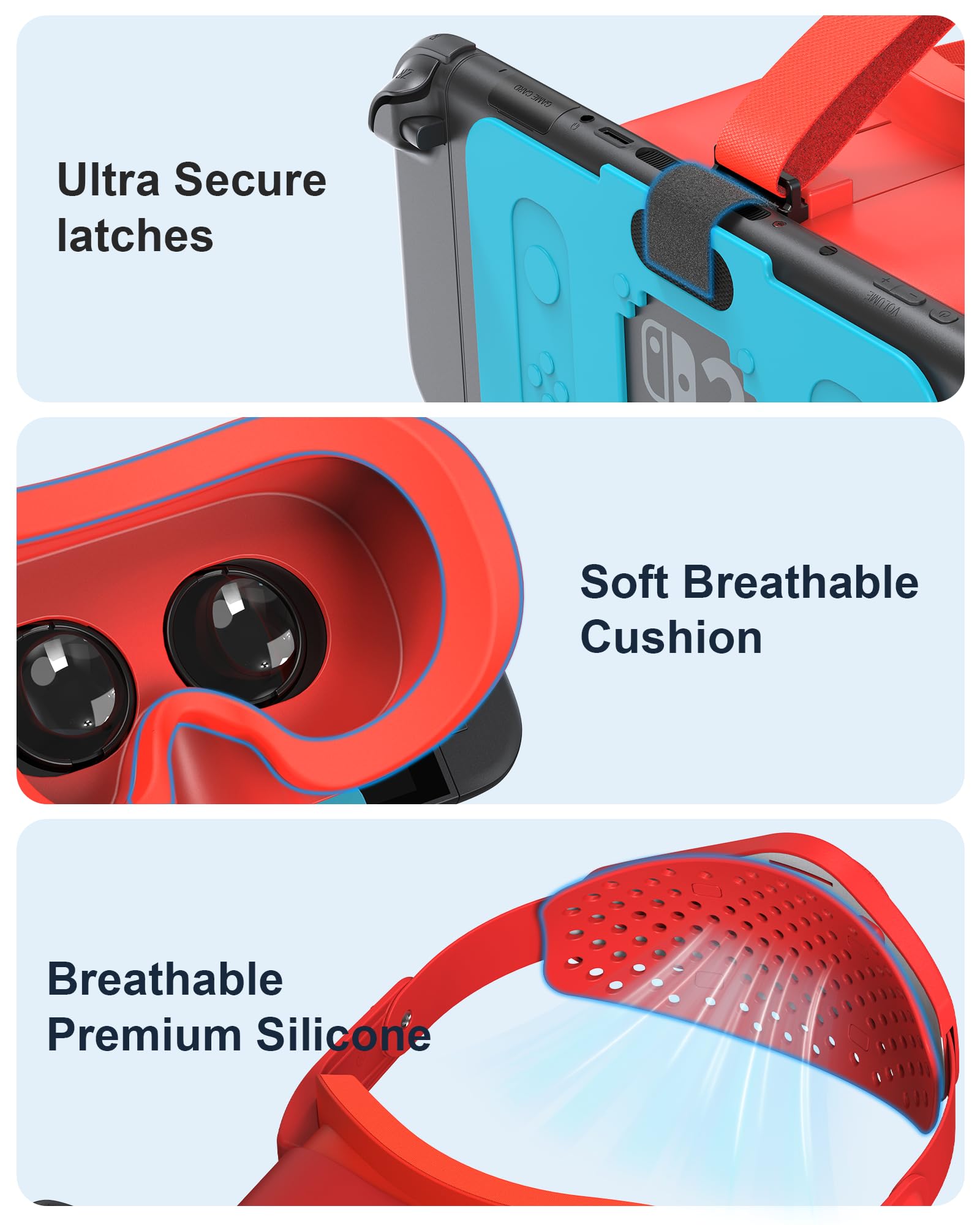 Upgraded VR Headset for Nintendo Switch 2 (2025), Switch 2 Virtual