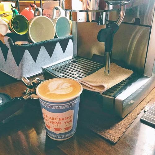 Miniatura 2 de whalefon We are happy to serve you - Taza de café de cerámica de 9.85 onzas, taza de café expreso para el día de la madreregalo de cumpleaños