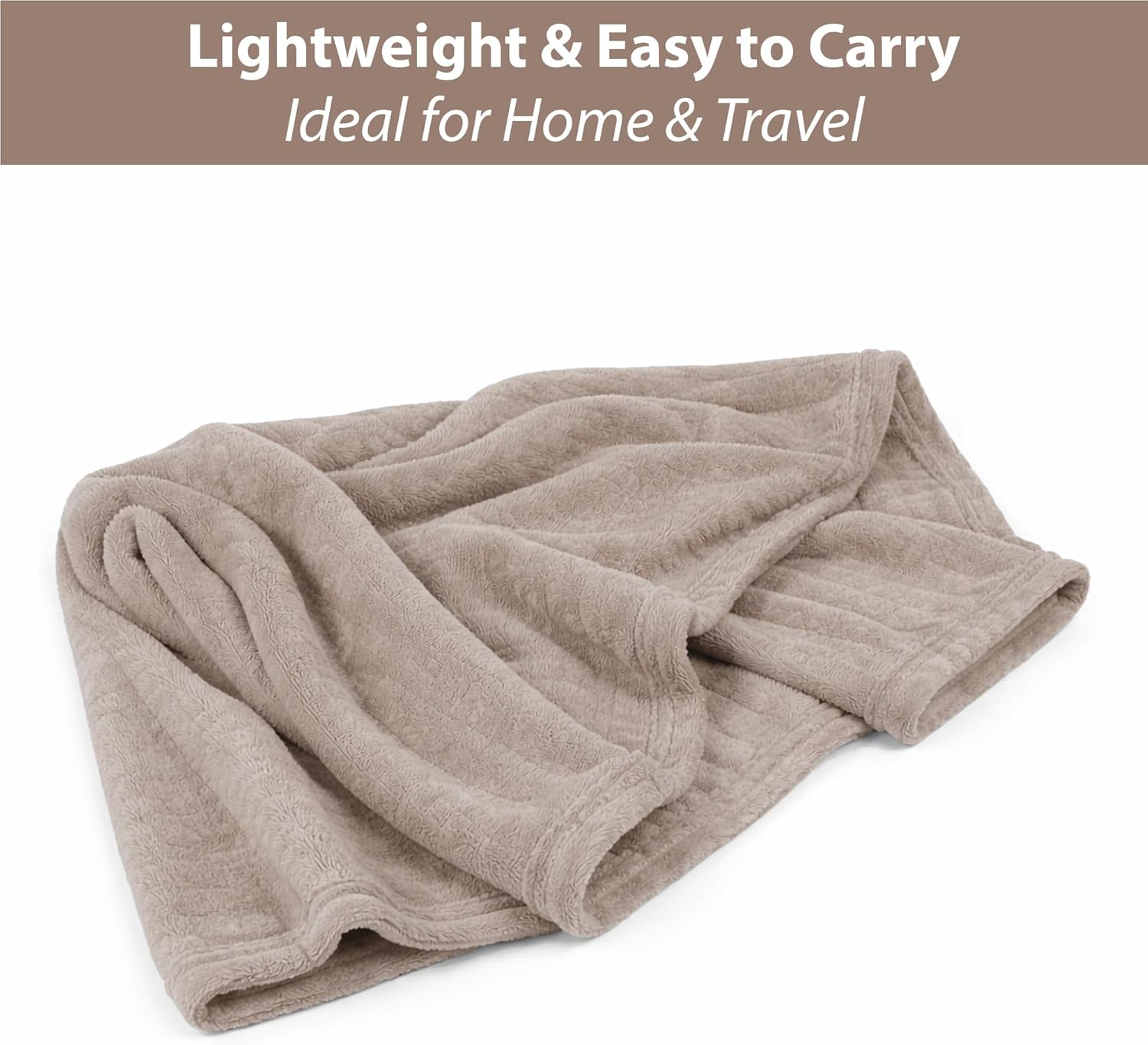 Ababy Baby Swaddle Blanket for Newborn – Ultra-Soft Flannel Receiving Blanket, 100% Polyester, Cozy & Gentle on Skin 28" x 40" - Warm Khaki