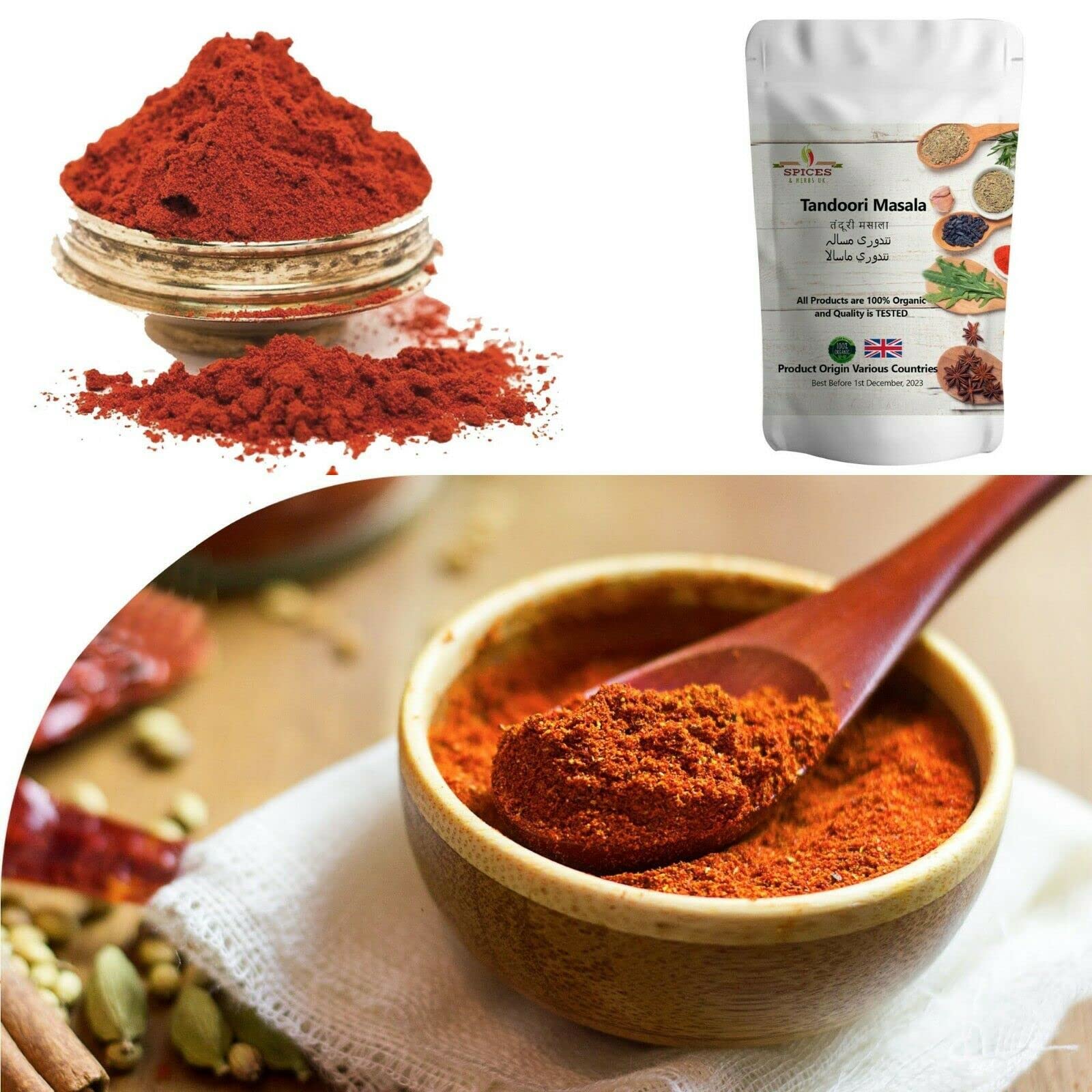 Vegetable Masala Organic Vegetable Powders Tandoori Masala Powder