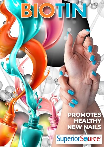 Miniatura 8 de Superior Source Biotina 10000 mcg Under The Tongue disuelve rápidamente las tabletas sublinguales 60 unidades apoya el crecimiento saludable del