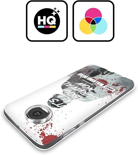Miniatura 2 de Head Case Designs Funda de gel suave con licencia oficial de AMC The Walking Dead Rick Survival Quotes compatible con Moto E7 PowerMoto E7i Power