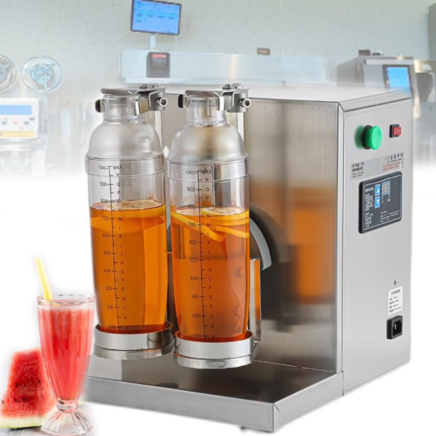 ZenHailure Bubble Tea Shaker Machine,Adjustable Cup Holder Bracket