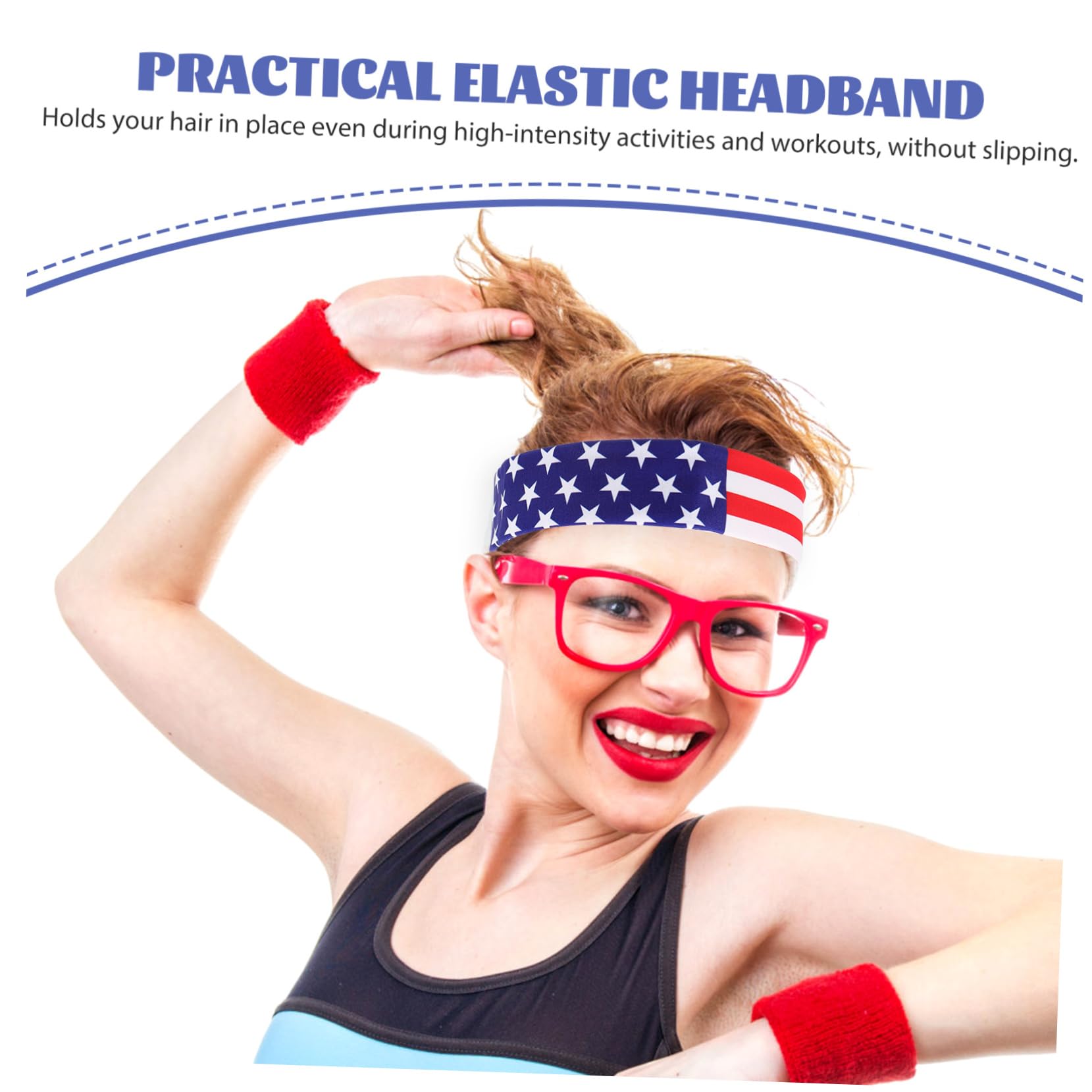 BESPORTBLE fascia antitraspirante fascia per il sudore fasce per il sudore per le donne fasce per le donne cuffie bandana bandane fasce che assorbono il sudore fascia sportiva Poliestere