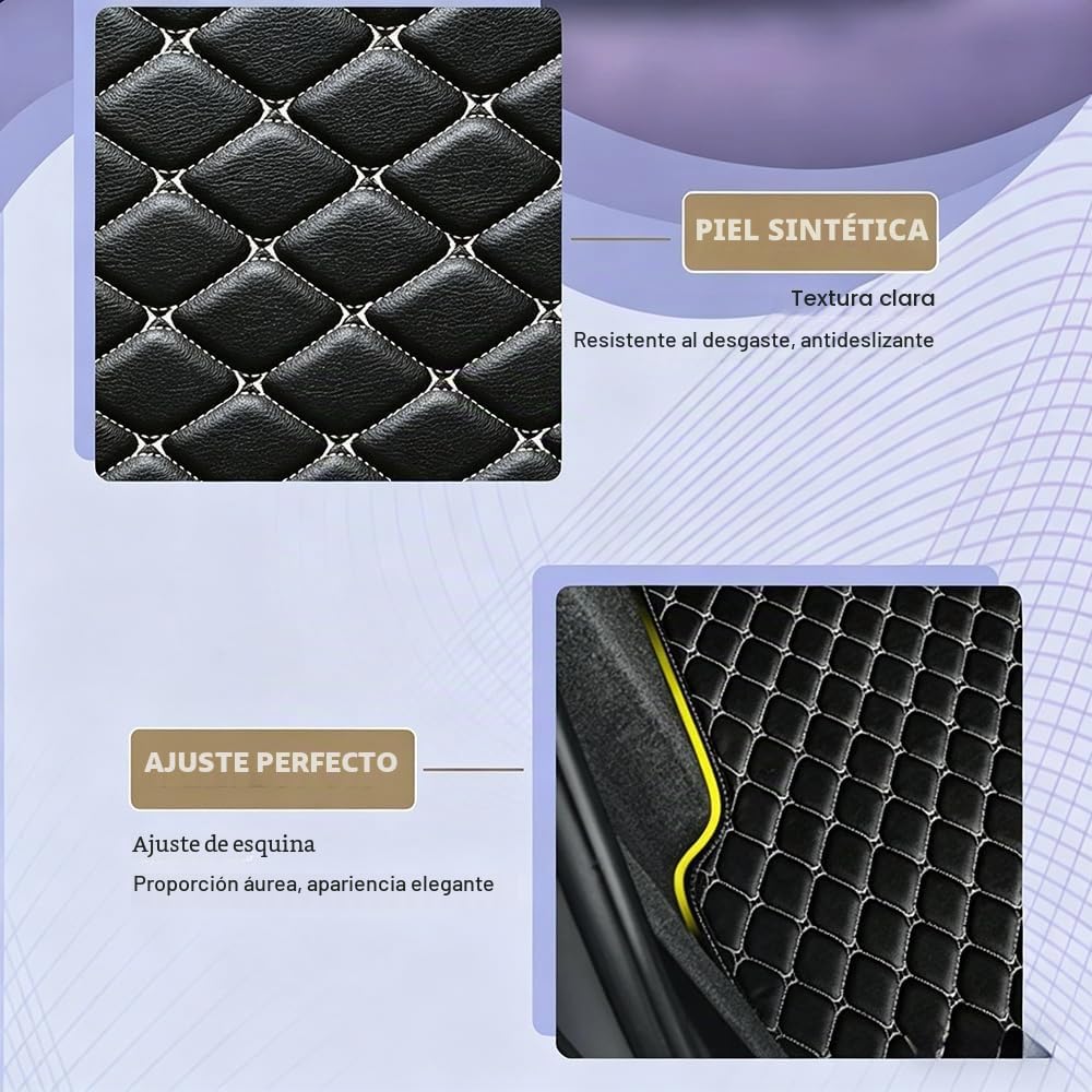 1Pc Protector Maletero para Omoda 7 2026 Alfombra de Maletero Impermeable Antideslizante Cubierta de Carga Ajuste Preciso Accesorio Coche,Black