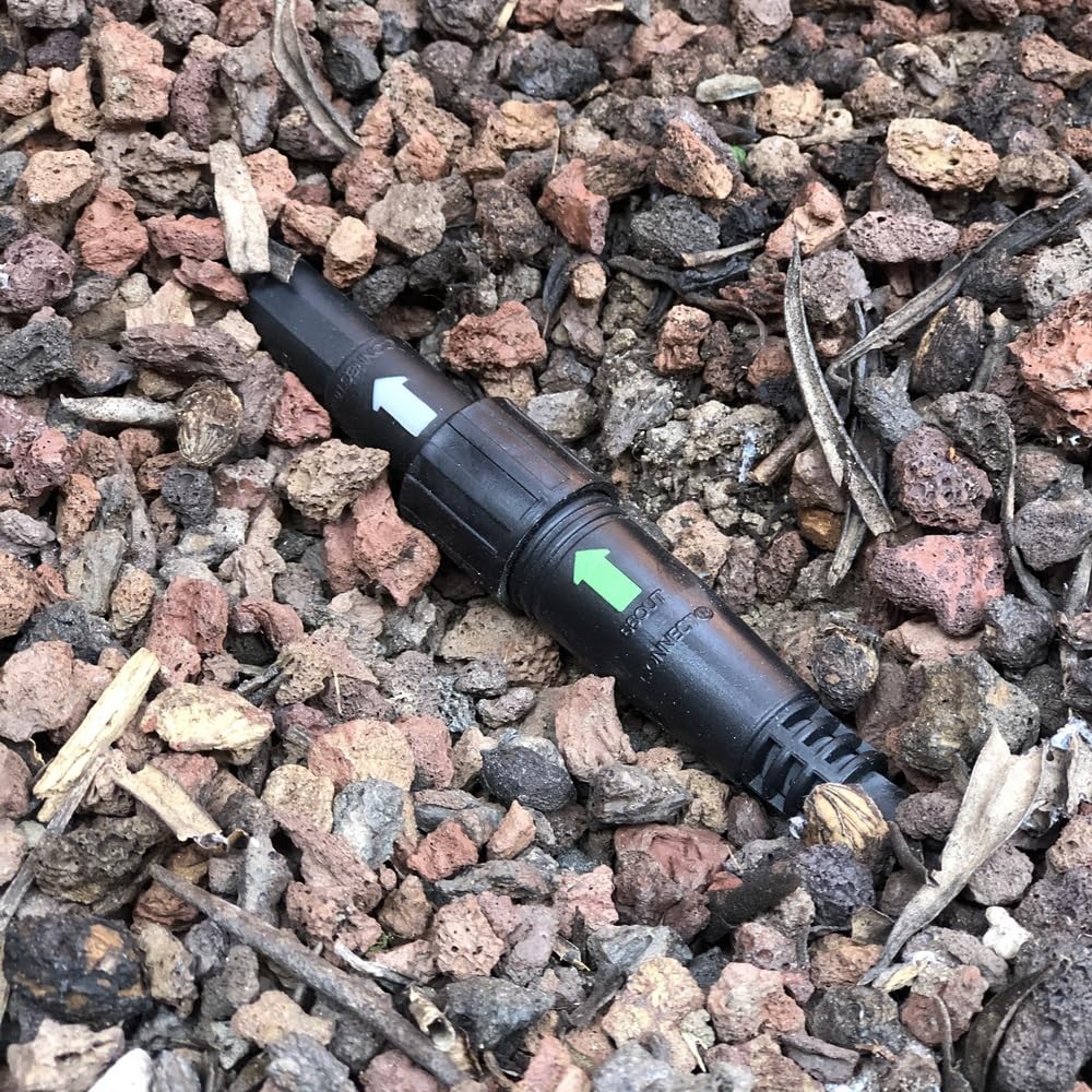 Verlängerungskabel 230V 10 m IP67 mit Steckverbinder | Für Gartenbeleuchtung & Lichterketten | Schnelle und sichere Verbindung
