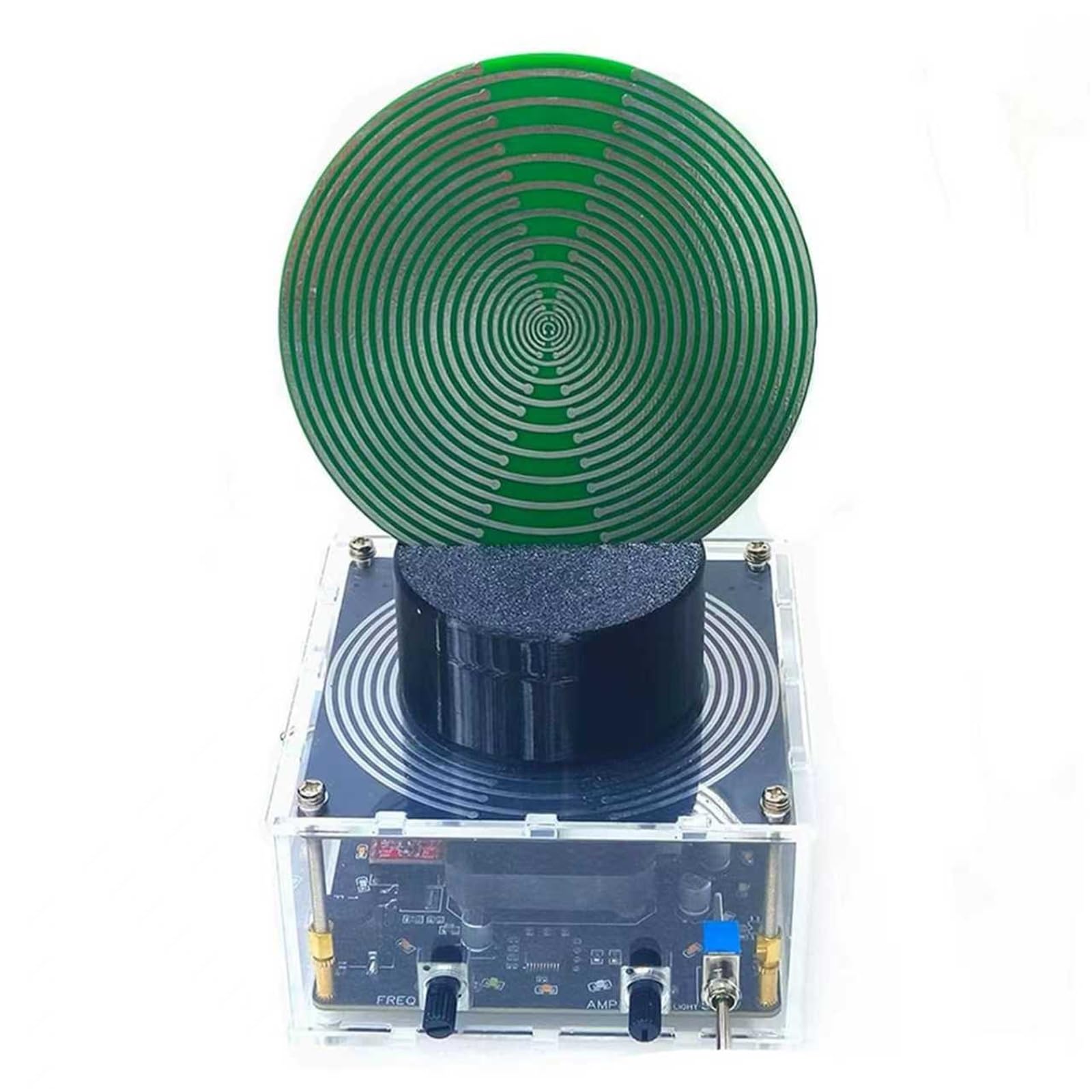 Disco Oscilante Motorizado, Disco Polarizador MWO Giratorio, Con Alineación De Frecuencia LED Y Generador De Campo Giratorio, For Rejuvenecimiento Ambiental Y Activadores