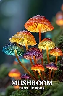 Mushroom: Picture Book: 40 Fascinating Mushroom Images in Premium Color | A Visual Collection for Nature Lovers of All Ages.