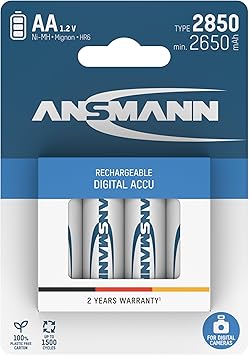 Ansmann 2850 mah Digital 4 pk