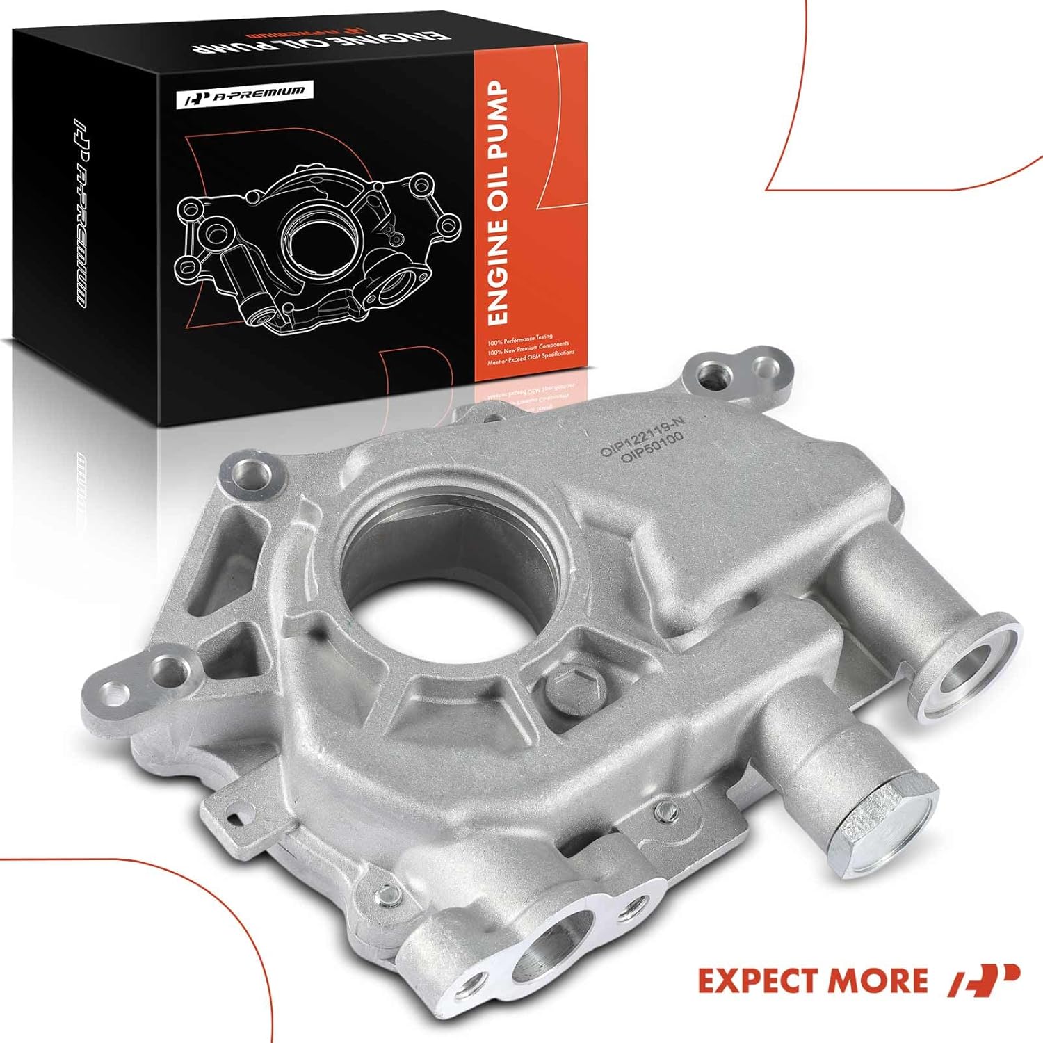 A-Premium Standard Volume Oil Pump Compatible with Infiniti Q50 2014-2018, G35 2007-2008, G37, QX50, Q60, M35, M35h, M37, QX70, Q70, Q70L, FX35, FX37, Q40, EX35, EX37, 350Z, 370Z