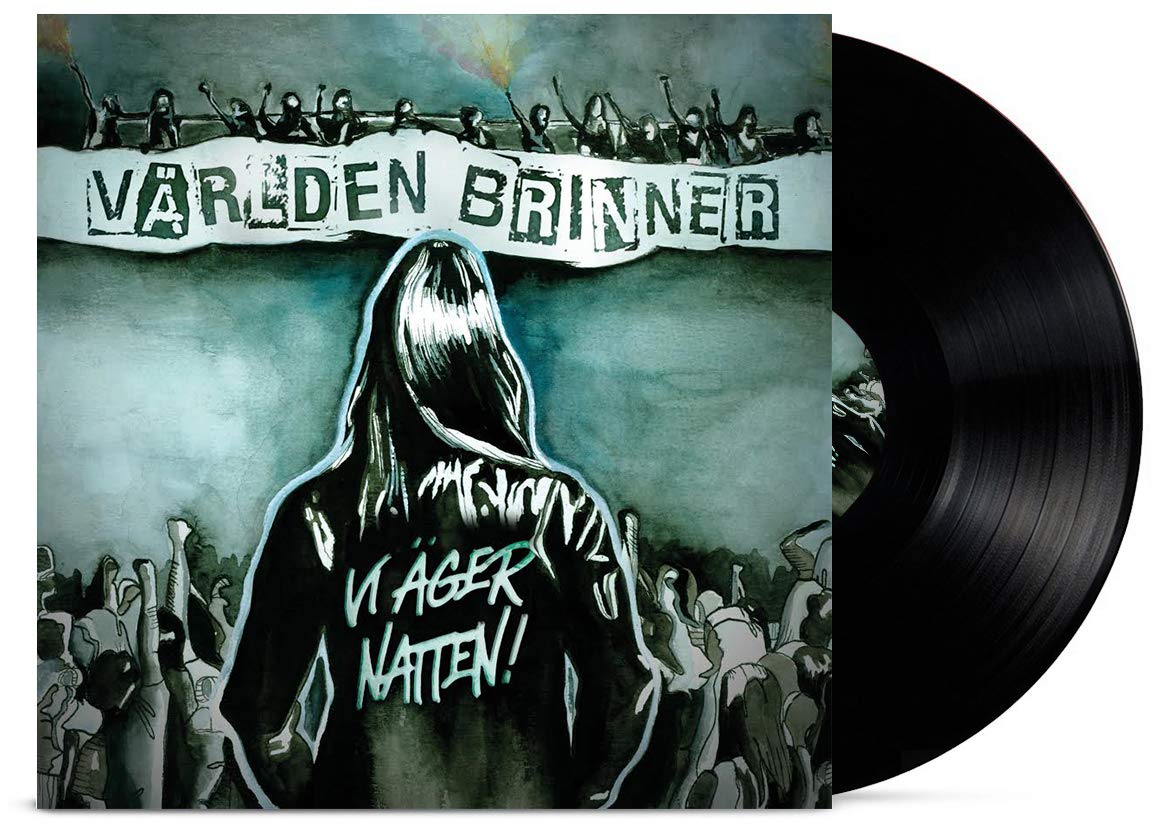 Varlden Brinner Vi Ager Natten LP New 7320470245521