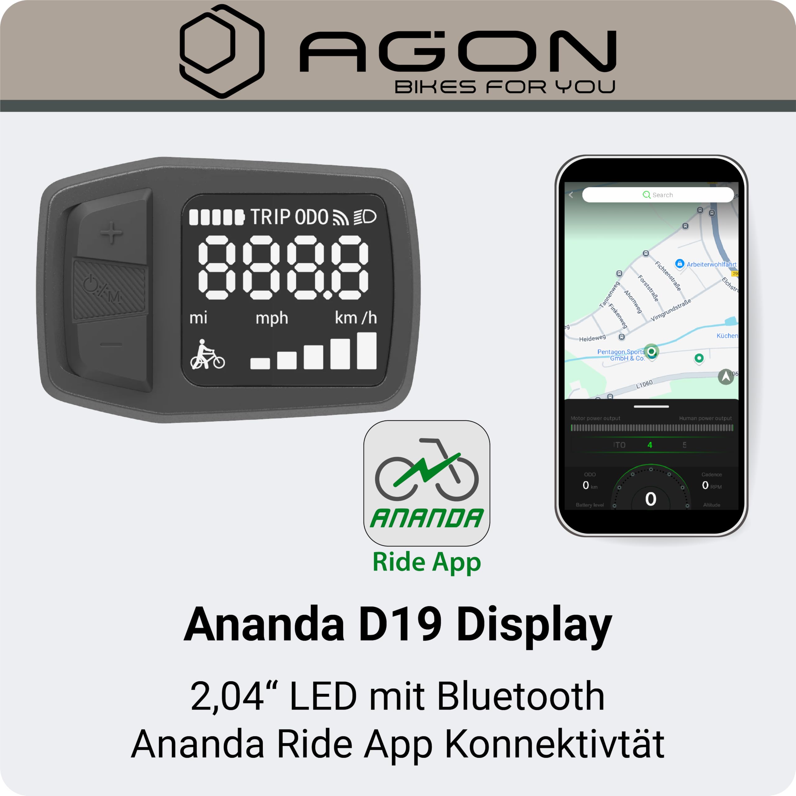 AGON Axis 26 Zoll E-Bike Citybike Pedelec Damen Nabenmotor bis 115 km