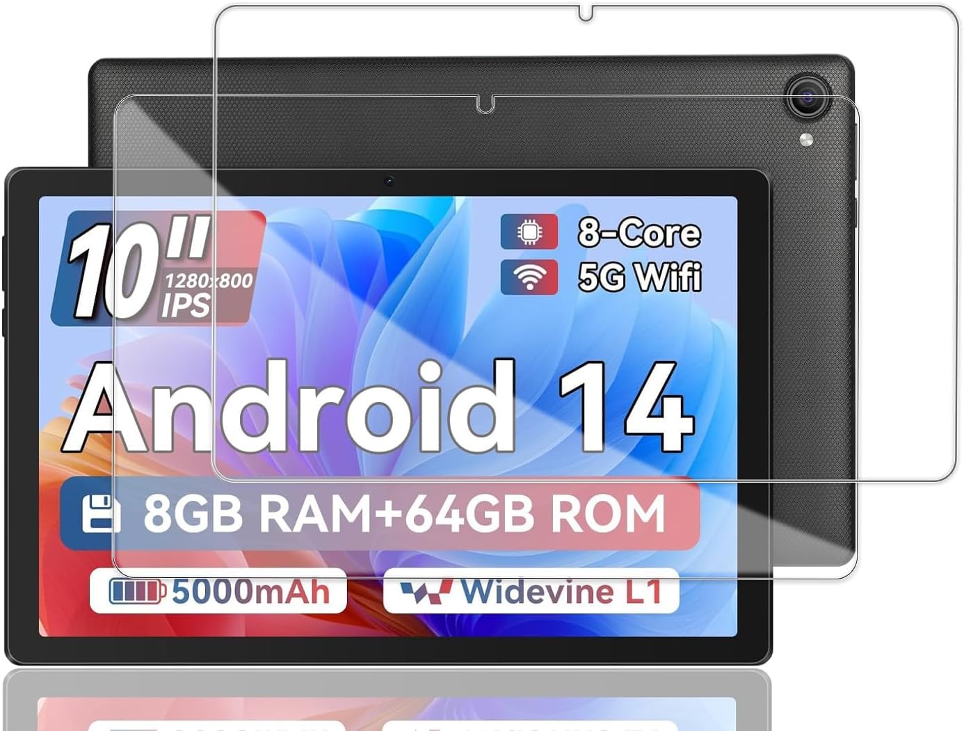 Amazon | 【2枚セッ】For 【2024初登場 タブレット 10インチ