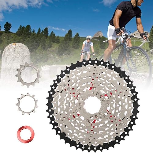 Miniatura 3 de VGEBY Rueda libre del accesorio del Freewheel del casete de la montaña del engranaje grande de 8 velocidades 46T