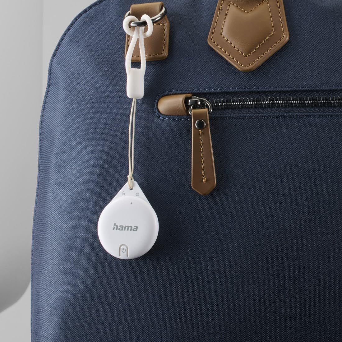 Hama Trova chiavi per Apple Where is App, 4 pezzi (Key Finder con Bluetooth, allarme, telefono cellulare Key Finder per chiavi, portafoglio, bagagli, animali, iOS, iPhone, iPod, iPad, cella a pulsante