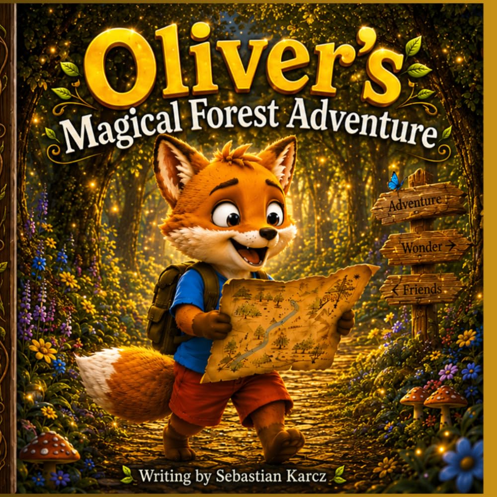 Oliver's Magical Forest Adventure: A Heartwarming Children's Story About Friendship, Teamwork, and Forest Adventures