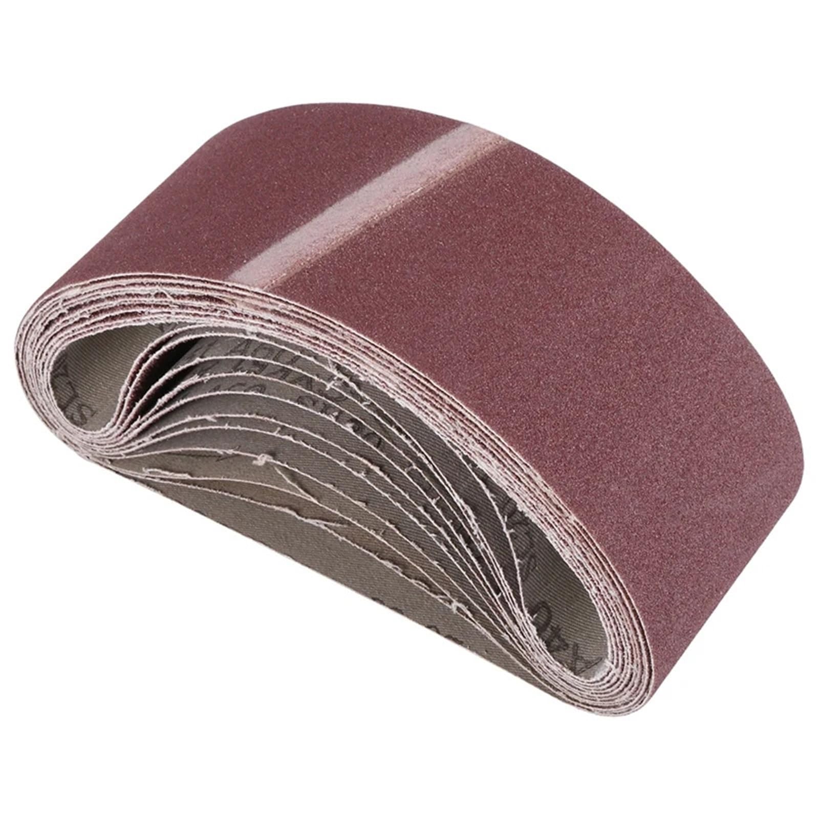 20PCS 3x18 mm carta abrasiva 3 per ogni grana 60 80 120150 240 400 grana 2 di 40 grana per levigatrice a nastro