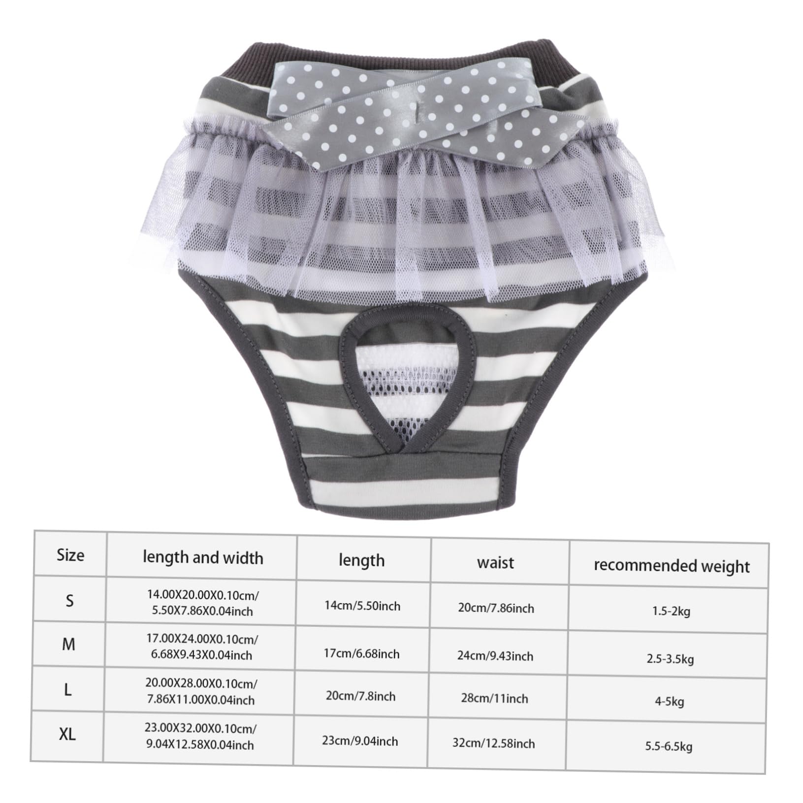 Abaodam Portable Dog Diaper Delicate Female Dog Diaper for Household Use Comfortable Fit for Physiological Period