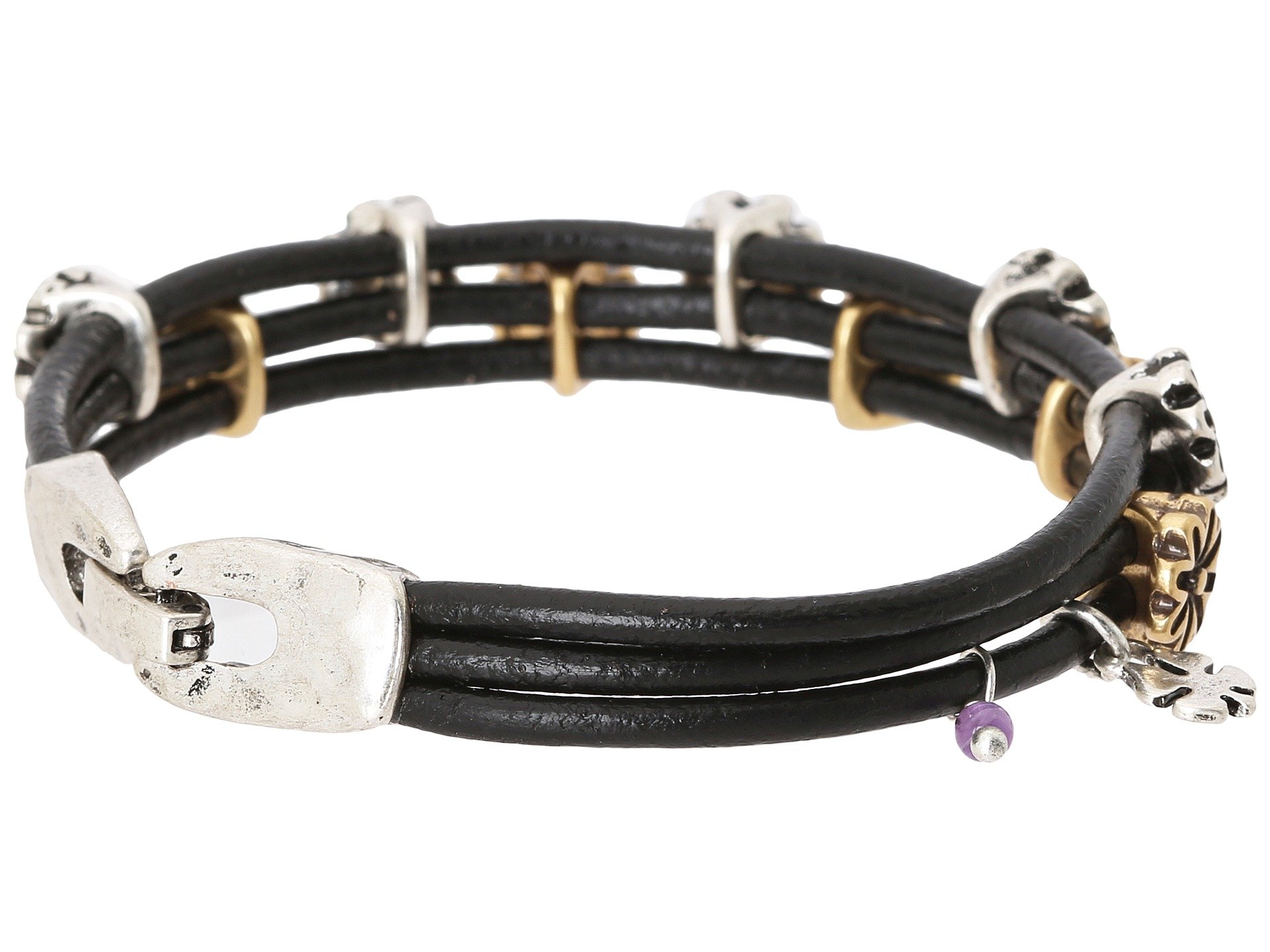 Lucky Brand Flower Woven Bracelet at