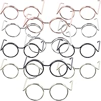 Vista 1 de NUOBESTY 20 piezas de mini gafas de muñeca accesorios de vestir - Pequeños anteojos y gafas para muñecas mini