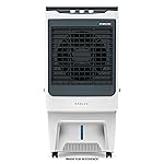 Cadlec StormAir 100L Desert Air Cooler, High Speed Fan with Powerful Air Throw, Inverter Compatible, Anti-Bacteria Honeycomb Pad, Ice Chamber with Glass Top, 3 Year Warranty | White