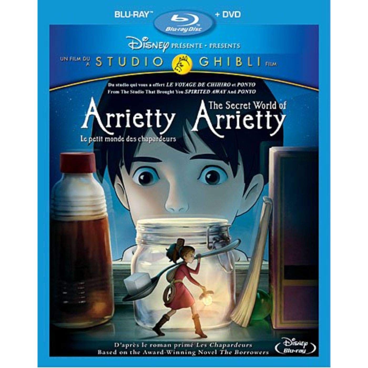 Arrietty, le petit monde des chapardeurs - The Secret World of Arrietty (Bilingual) [Blu-ray + DVD] [Blu-ray]