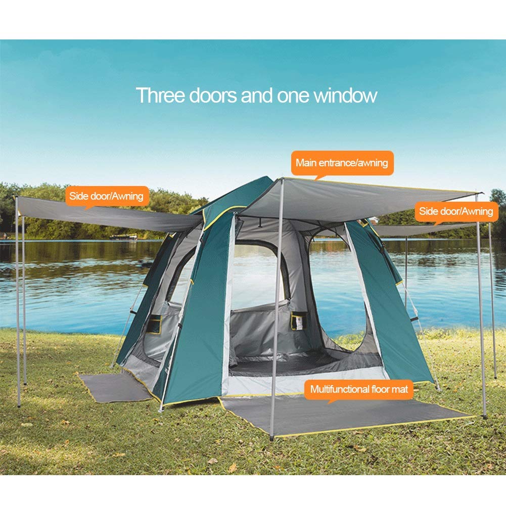 Toilettenzelt Pop Up Zelt, Outdoor-Zubehör, Camping, Verdickung, Ultraleicht, Automatisch, Schnell Zu Öffnen, Kompletter Satz Regenfester Outdoor-Campingausrüstung