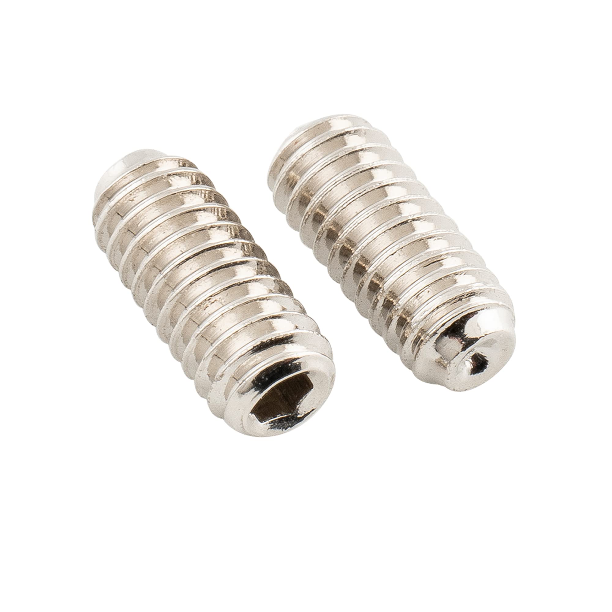 Musiclily Ultra UNF#4-48X1/4 Inch Stainless Steel Bridge Saddle Height Screws for USA Electric Guitar Nickel (Set of 12) - Image 3