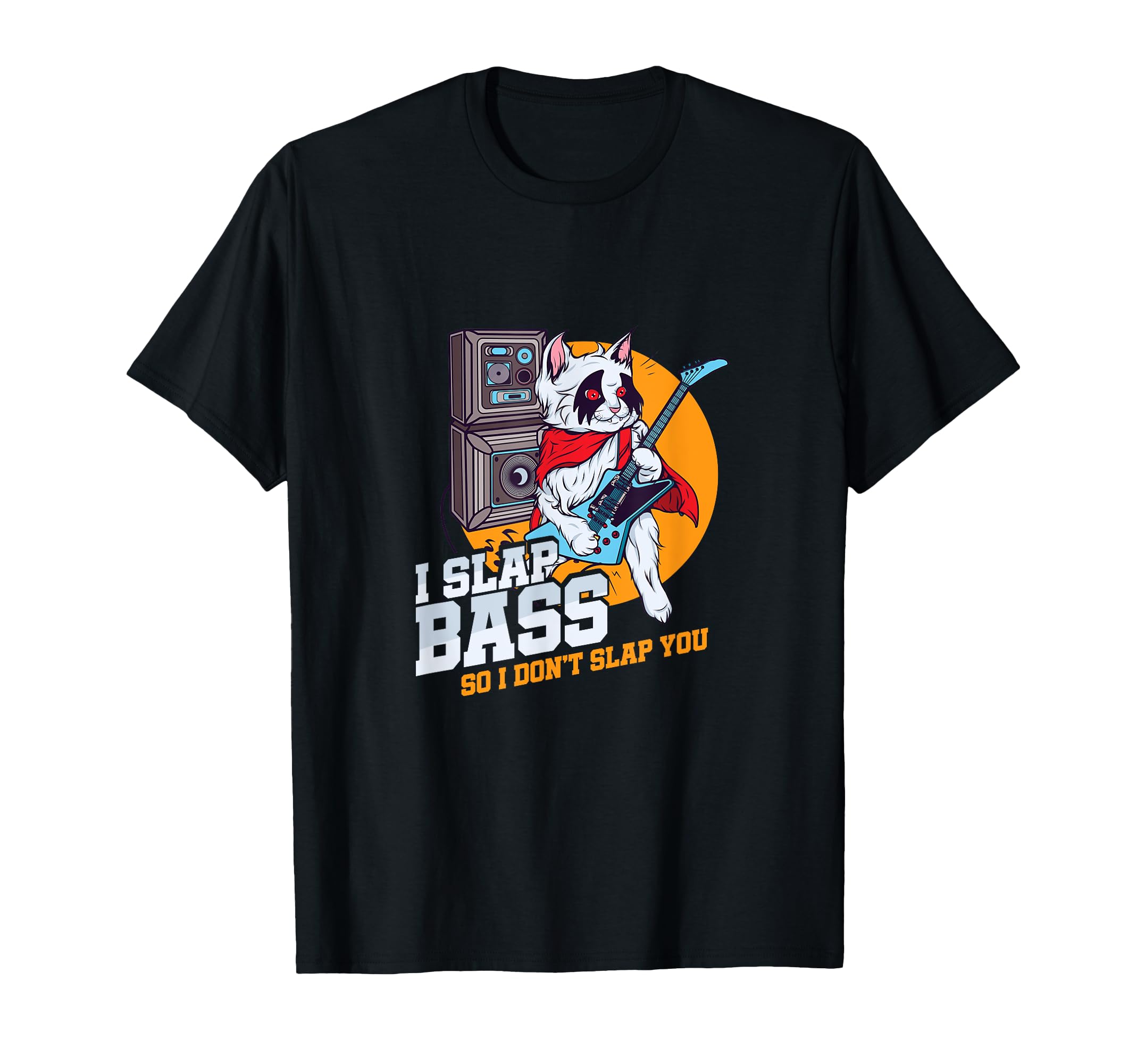 Cool Bass Guitar Player Slap Bass Bassist T-Shirt T-Shirt