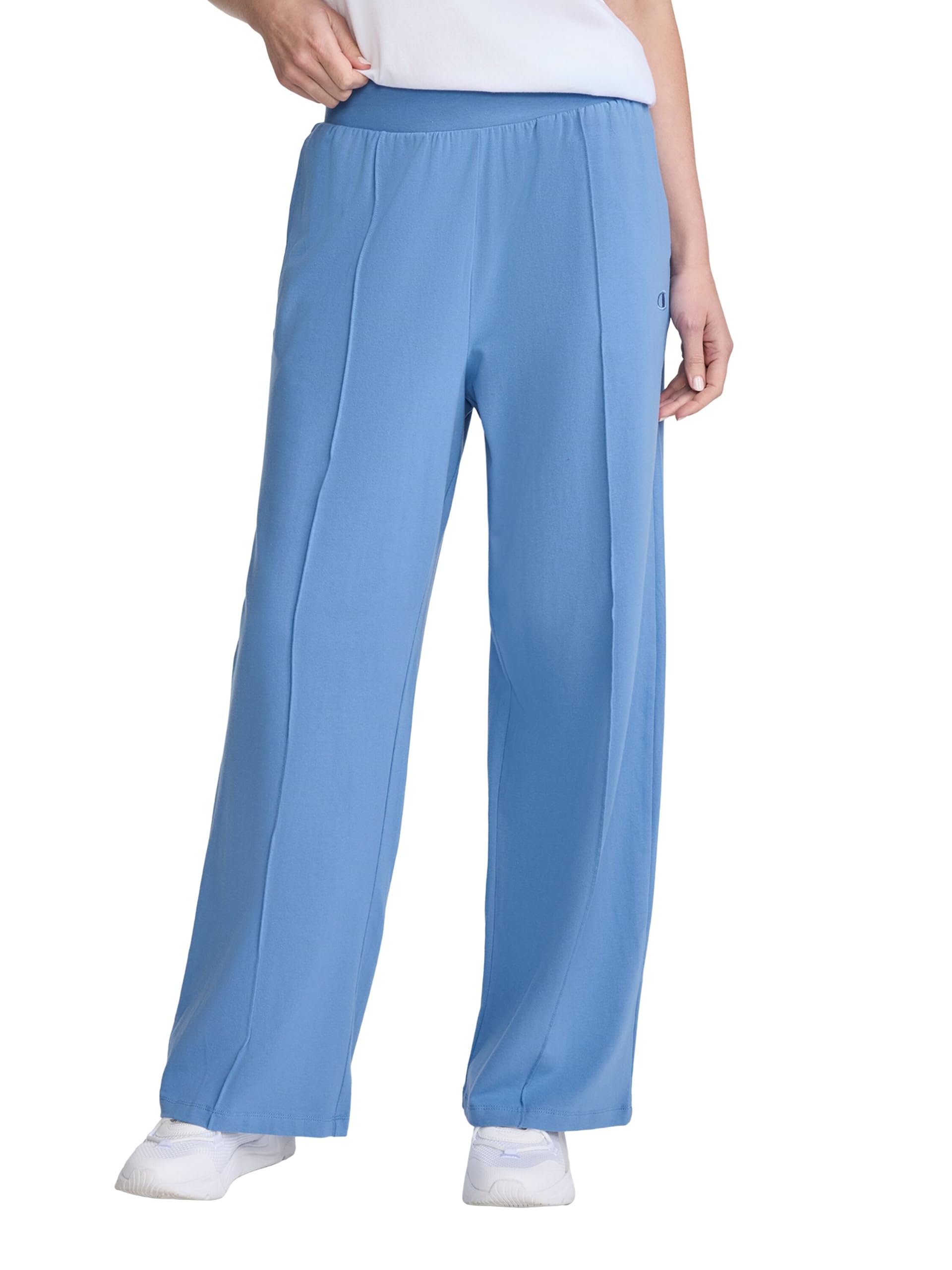 Champion Women's Open Bottom Pant, Standard Fit, Stretch Nylon Jersey