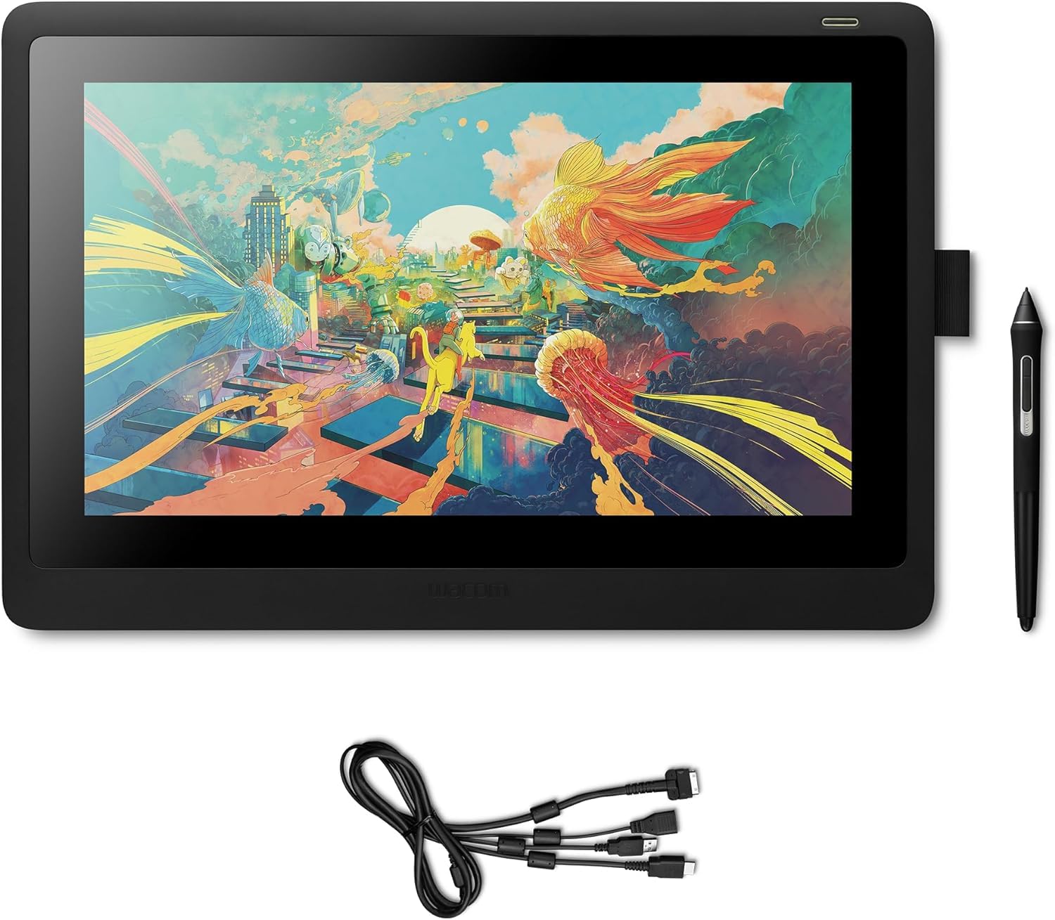 Wacom Zeichenhandschuh & Verstellbarer Standfuß Für Cintiq 16 – Für Digitale Künstler